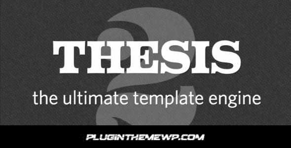 thesis wordpress